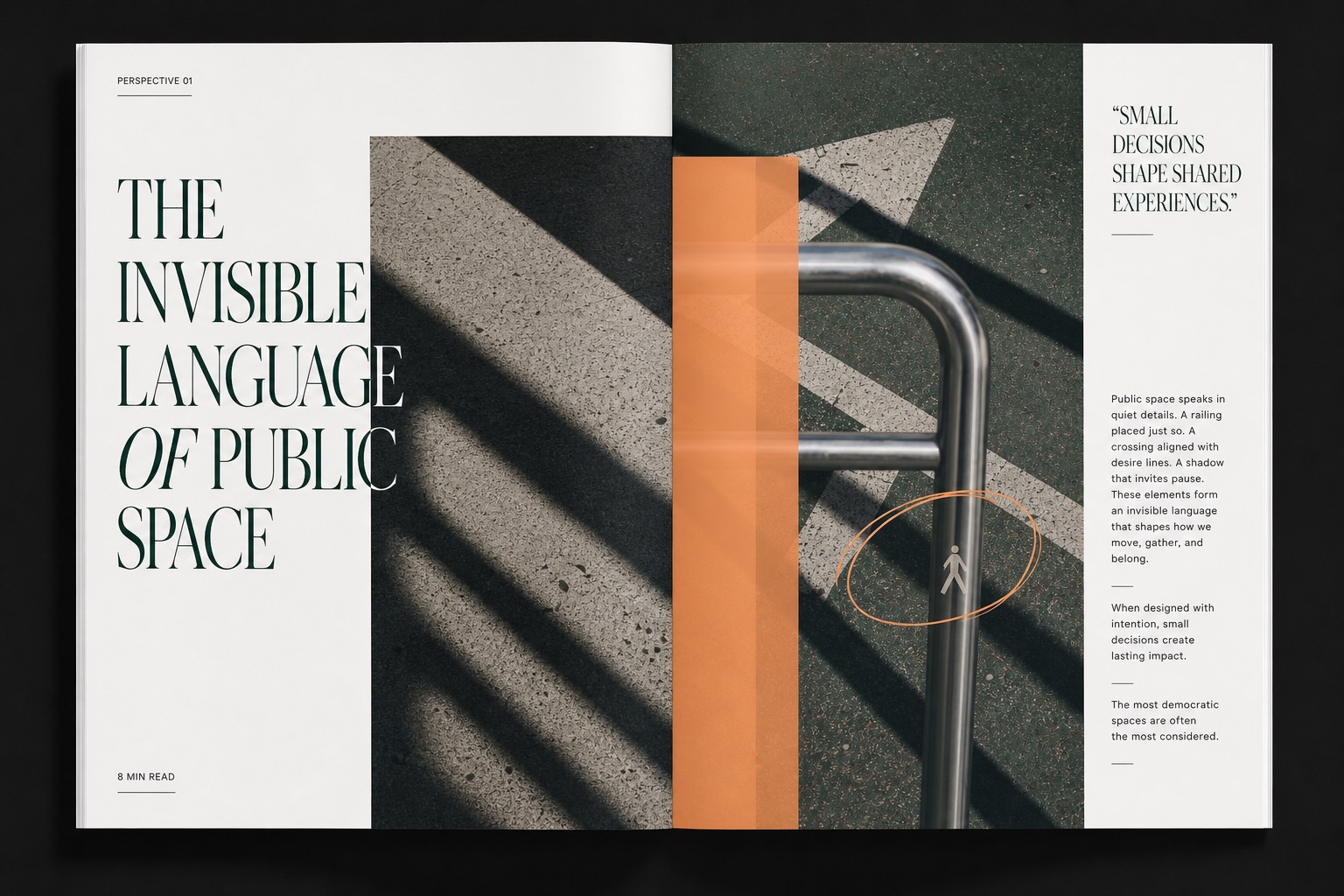 Editorial spread from Otherwise Seen